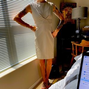 Gorgeous Ecru/cream colored dress- size two- worn once!